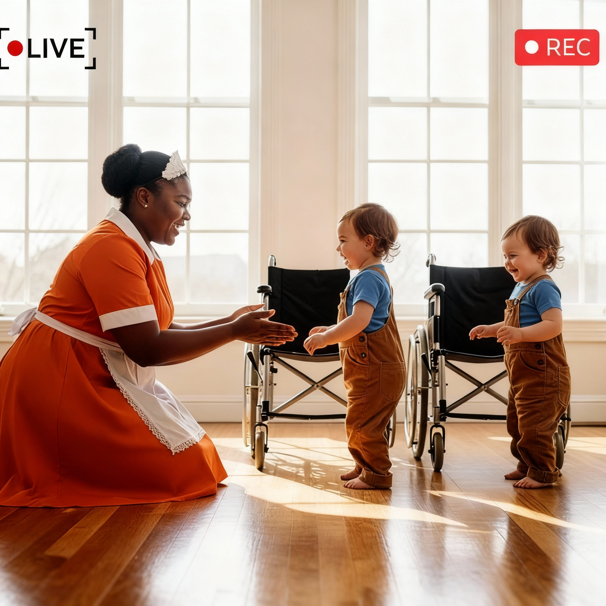 Un millonario instaló cámaras para vigilar a sus hijas paralizadas—y atrapó a su criada haciendo lo impensable.