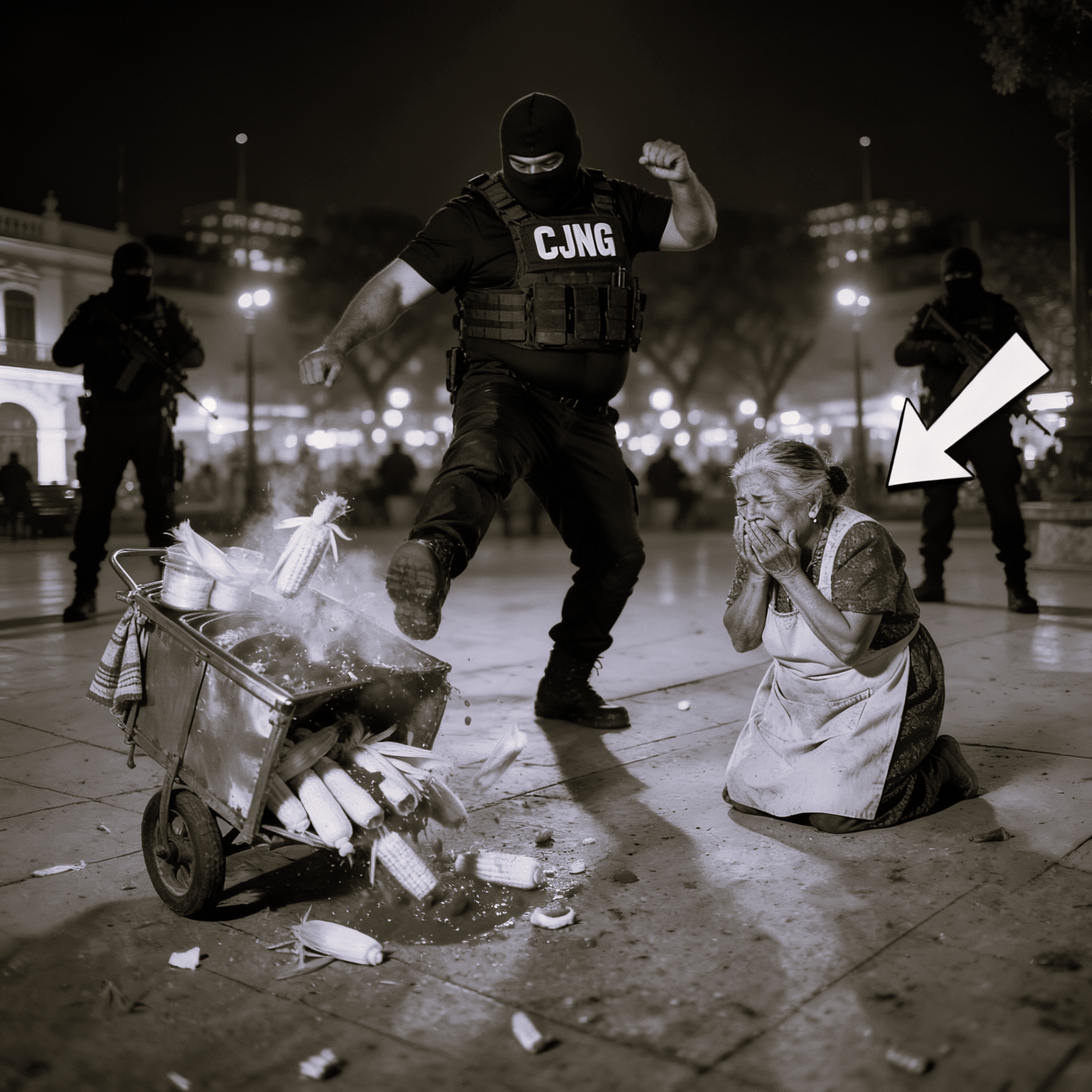 El CJNG golpeó a una vendedora de tamales—no sabían que era la suegra del Mencho.