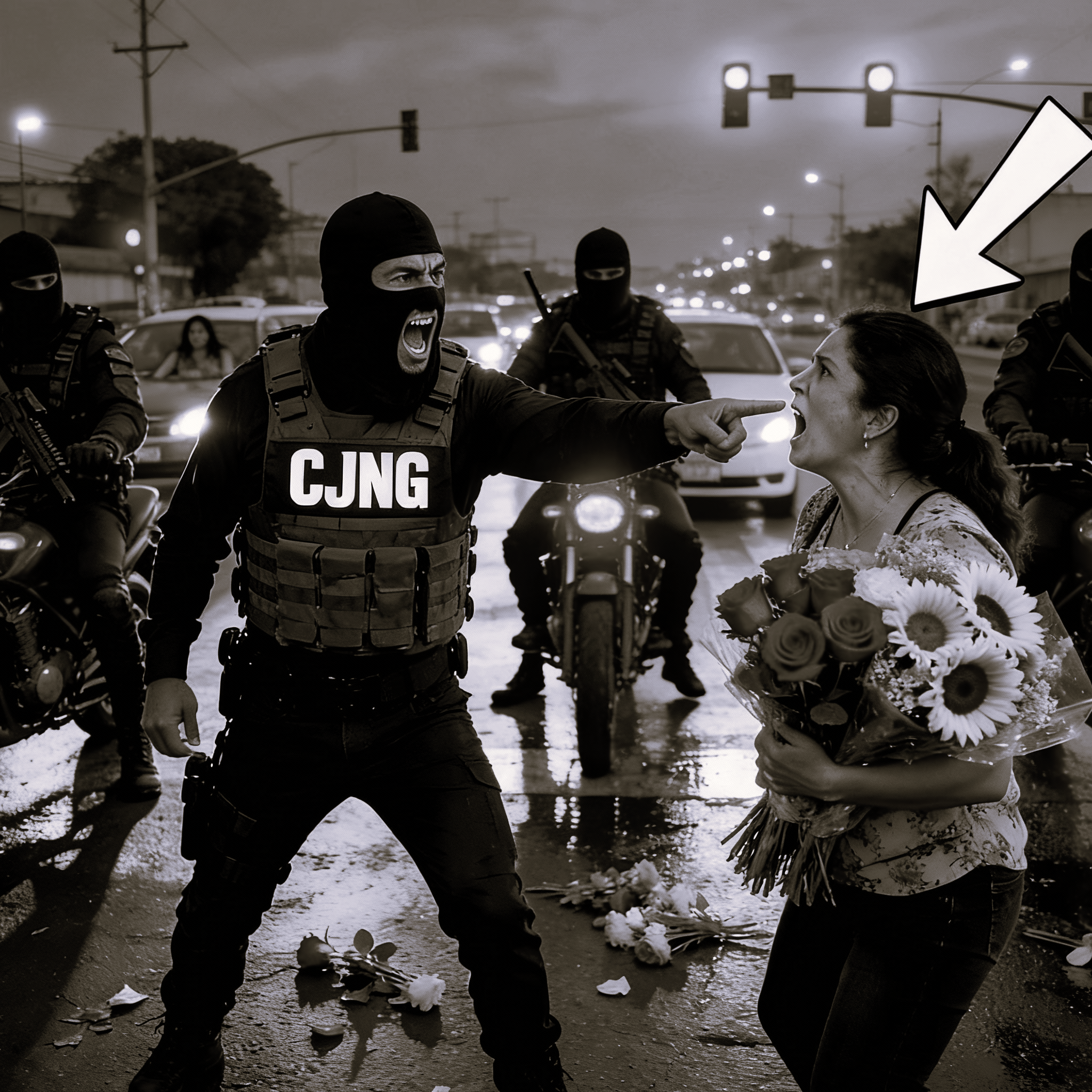 El CJNG amenazó a una florista en el semáforo—no sabían que era prima del Mencho.