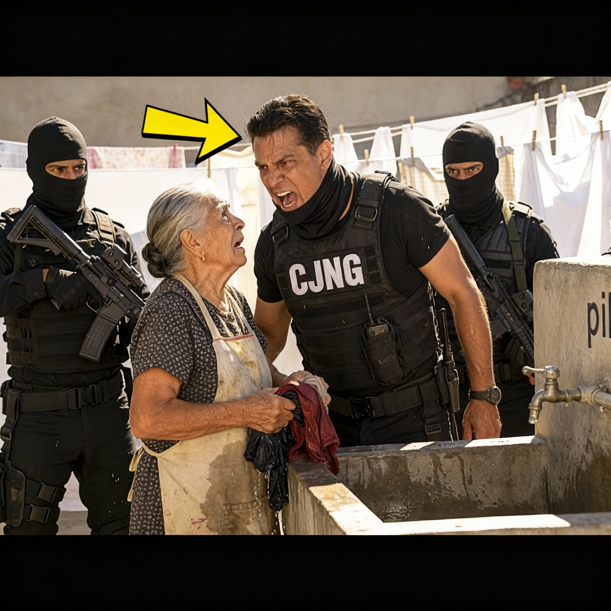 El CJNG Golpeó A Una Lavandera Humilde—No Sabían Que Era La Madre Del Mencho