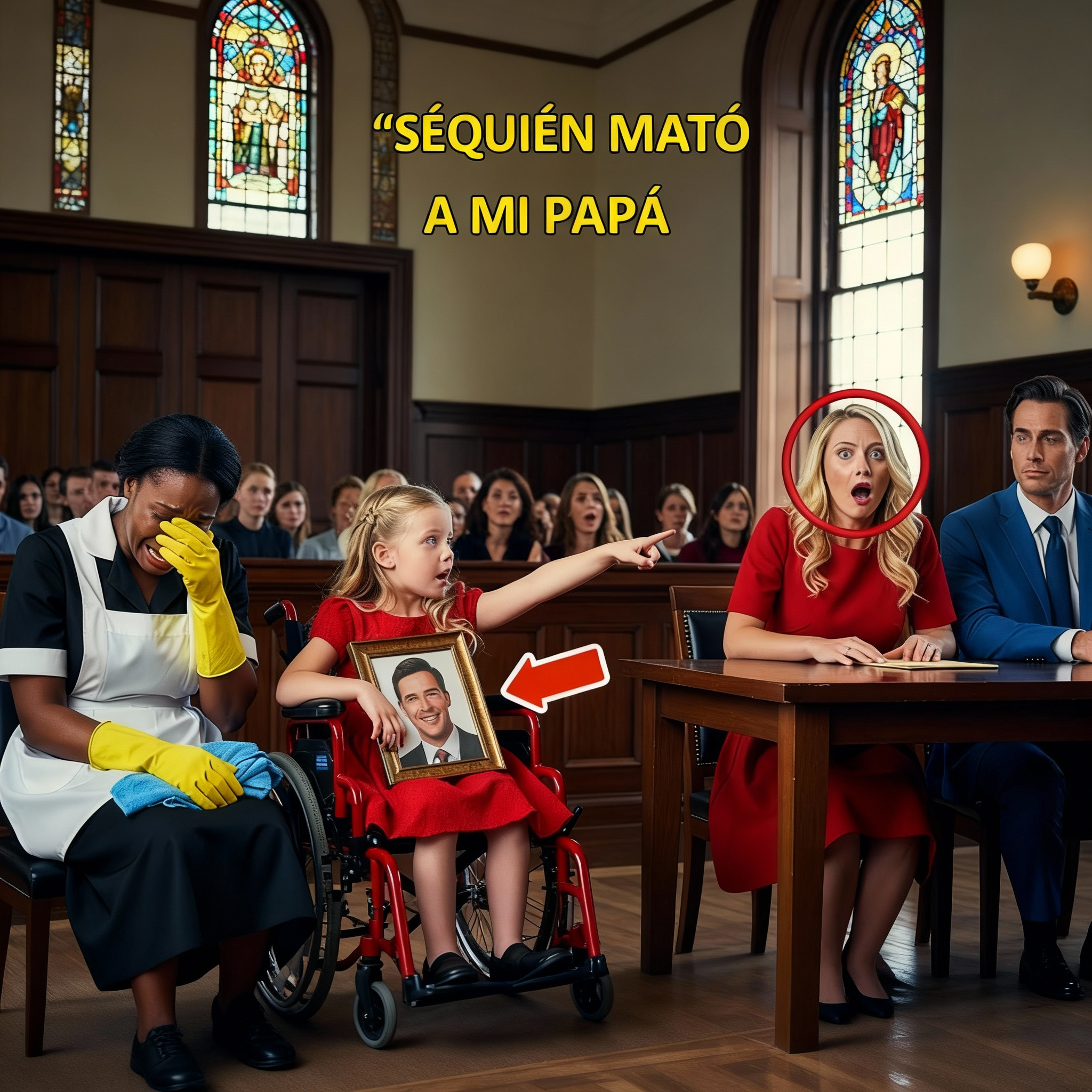 La prometida del millonario incriminó a la criada de su asesinato, pero su hija autista reveló la impactante verdad.