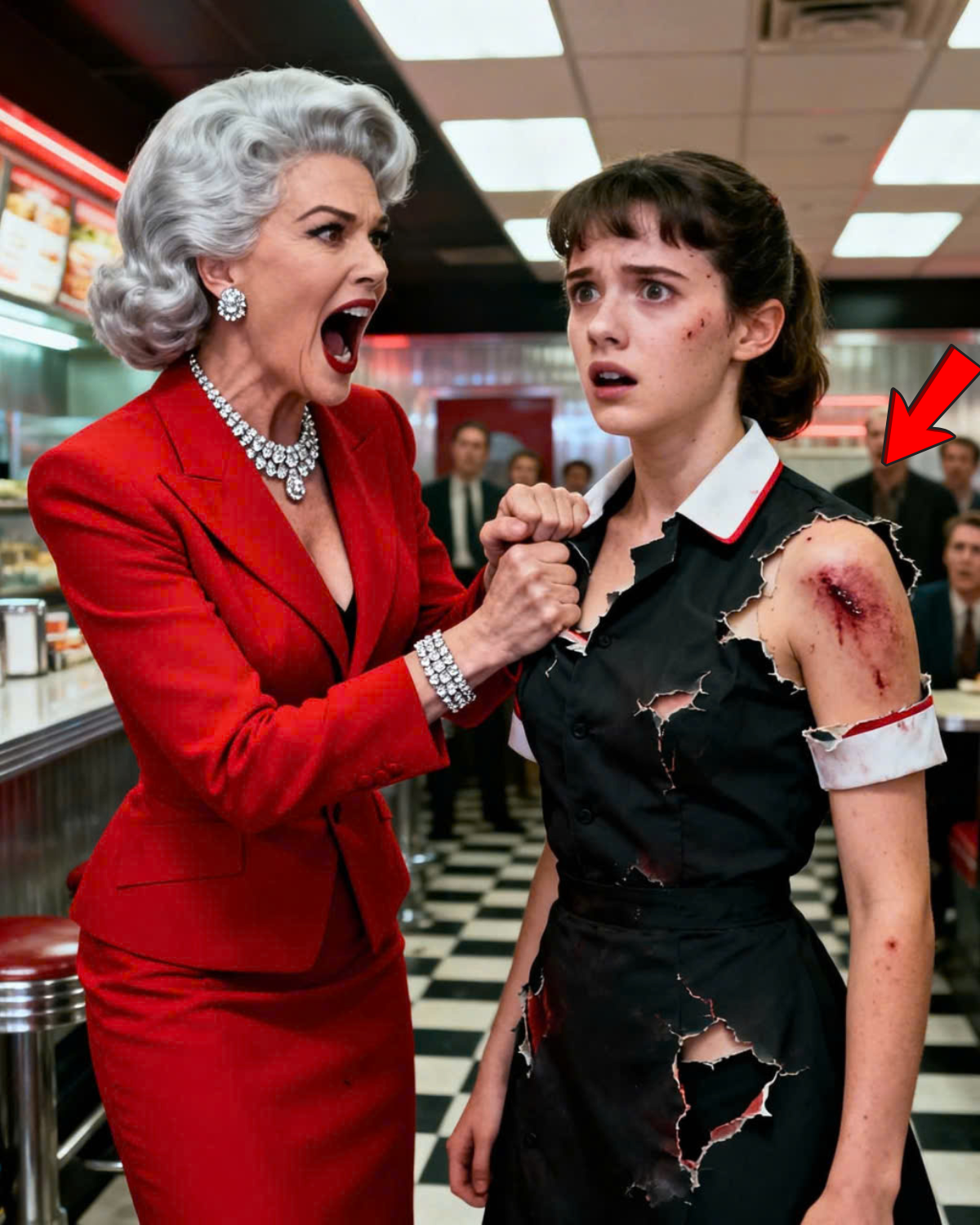 Me infiltré para proteger a mi personal. Días después, un cliente me arrancó el uniforme delante de todos... sin saber que yo era el dueño, ni que las cámaras lo habían grabado todo.